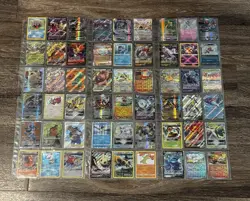 HUGE POKEMON CARD LOT OF 54 GX, MEGA, EX, TAG TEAM, FULL ART, V, HOLO SHINY✨ - Image 1