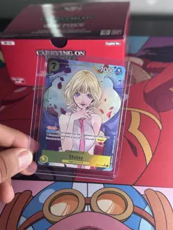Stussy Alt Art OP13-110 SR Carrying on His Will ONE PIECE Card Game NM - Image 2