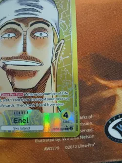 Enel OP05-098 Alt Art Leader One Piece Card Game ENGLISH N. Mint/Mint Condition - Image 5