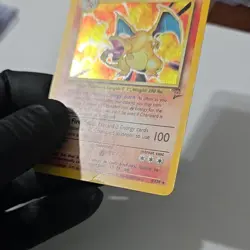 Charizard 4/130 Base Set 2 Holo Rare 120 HP Pokemon TCG Card - Image 5