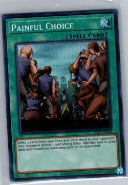Painful Choice SRL-EN049 Spell Ruler (Worldwide English) - Yu Gi Oh Card - NM - Image 1