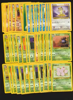 Investor Lot x404 Vintage Pokemon Base Jungle Fossil & 1st Edition Cards RBD4 - Image 3