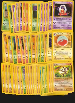 Investor Lot x404 Vintage Pokemon Base Jungle Fossil & 1st Edition Cards RBD4 - Image 4