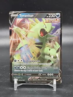 Tyranitar V - Black Star Promo SWSH109 Pokemon Card NM - Image 1