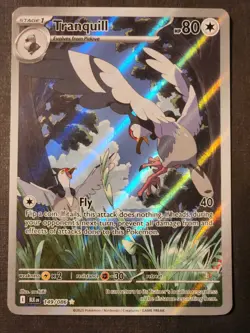 Pokemon Card TCG: Tranquil 149/086 Illustration Rare SV Black Bolt NM English - Image 1