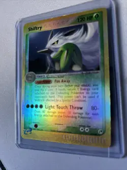 Shiftry 12/100 - Reverse Holo Rare - EX Sandstorm - E-Reader Pokemon TCG Card - Image 3