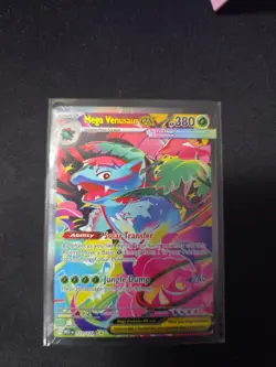 Pokemon TCG Mega Venusaur EX Special Illustration Rare Card 177/132 Evolutions - Image 1