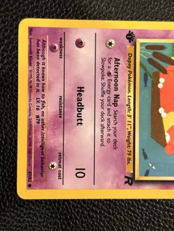 Pokemon TCG Slowpoke Team Rocket 67/82 Common Card WOTC 2000 LP - Image 3