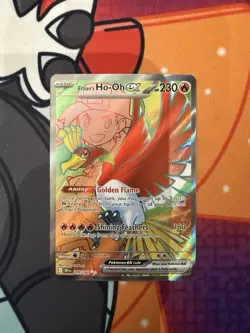 Pokemon SV10: Destined Rivals Card 209/182 Ethan's Ho-Oh ex Ultra Rare NM - Image 1
