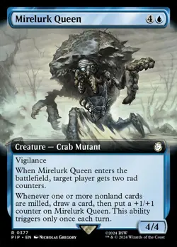 1 x Mirelurk Queen - Foil - Extended Art - Universes Beyond: Fallout - Light Pla - Image 1