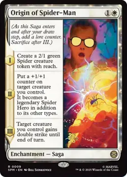 Origin of Spider-Man Marvel's Spider-Man Prerelease Promos - Near Mint Foil - Image 1