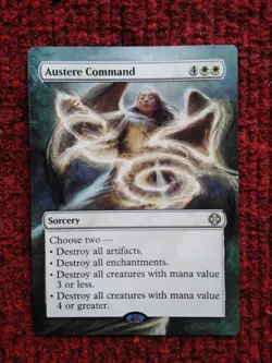 Austere Command MTG The Lost Caverns of Ixalan Hand Painted Extended Altered Art - Image 2