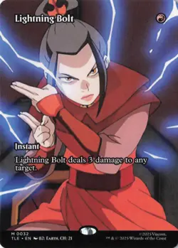 Lightning Bolt (Borderless) M Avatar: The Last Airbender: Eternal-Legal 32 NM - Image 1
