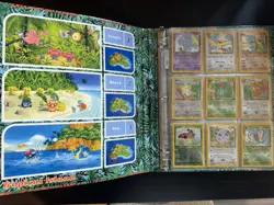 Pokemon TCG Southern Islands Complete Set 18/18 2001 Binder and Binder sleeve - Image 3