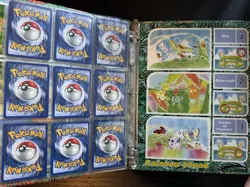 Pokemon TCG Southern Islands Complete Set 18/18 2001 Binder and Binder sleeve - Image 5