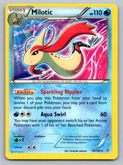 Pokemon TCG Deck Exclusives Milotic - 44/160 (XY Primal Clash) 044/160 - Image 1