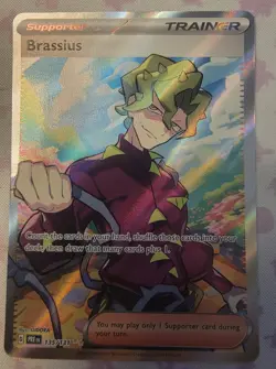 Pokemon TCG Brassius 135/131 2025 Prismatic Evolutions Ultra Rare NM - Image 1
