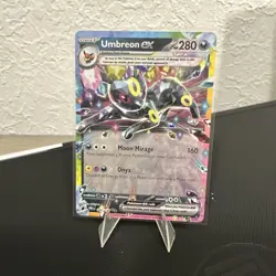 Umbreon EX 60/131 Double Rare Pokemon TCG Prismatic Evolutions NM - Image 1