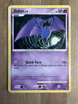 Zubat - 133/147 - Common DMG English Pokemon Supreme Victors - Image 1