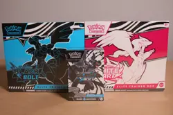 Pokemon TCG White Flare & Black Bolt Elite Trainer Box ETB Set Lot Sealed bundle - Image 1