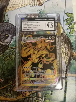 Pokemon TCG Single Strike Urshifu VMAX Brilliant Stars TG29/TG30 Graded CGC 9.5 - Image 1
