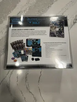 Pokemon TCG Black Bolt Elite Trainer Box Etb Factory Sealed NEW With Case - Image 3