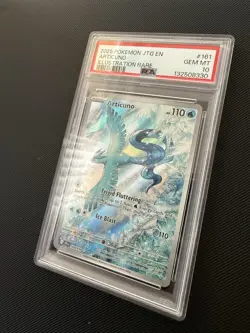 Pokemon Articuno Journey Together Illustration Rare #161 PSA 10 - Image 2
