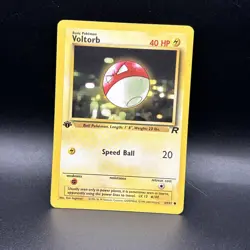 Pokemon 1st Edition Team Rocket Voltorb 69/82 - Image 1