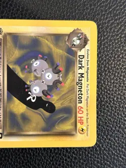 Pokemon Dark Magneton 28/82 Non-Holo Rare 1st Edition - Image 2