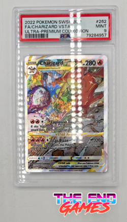 Charizard VSTAR Promo SWSH262 Ultra Premium Collection UPC Pokemon PSA 9 - Image 1