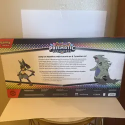 Pokemon - Prismatic Evolutions - Lucario EX and Tyranitar EX Premium Collection - Image 3