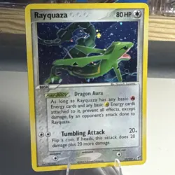 Pokemon TCG Rayquaza EX Deoxys 22/107 Holo Holo Rare - Image 1