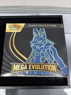 Pokemon TCG Mega Evolution Lucario Elite Trainer Box - ETB - NEW - Sealed - Image 1