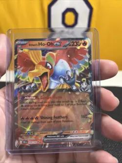Ethan's Ho-Oh EX Double Rare Holo Pokemon TCG Destined Rivals 39/182 - Image 1