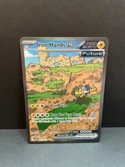 Iron Hands ex 248/182 Sv04: Paradox Rift Alt art-Pokemon TCG - Image 1