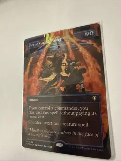 Fierce Guardianship Borderless Foil - Mythic - Commander Masters MTG - Image 2