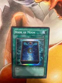 Book of Moon Super Rare CP01-EN002 Champion English Moderate Play Yugioh TCG - Image 2