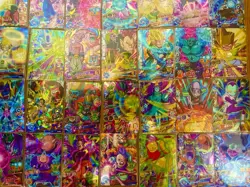 Dragon Ball Heroes Card Lot x70 Super Dragon Ball Z Japanese Holo Cards - Image 4