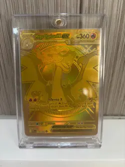 Pokemon Cards Mega Charizard X ex 130/094 Phantasmal Flames Mega Hyper Rare NM - Image 3