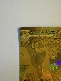 Pokemon Cards Mega Charizard X ex 130/094 Phantasmal Flames Mega Hyper Rare NM - Image 2