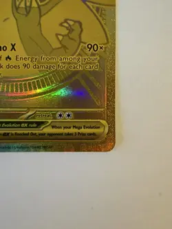 Pokemon Cards Mega Charizard X ex 130/094 Phantasmal Flames Mega Hyper Rare NM - Image 5