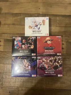 One Piece OP-05 OP-11 OP-14 OP-09 OP-13 Booster Box English | SEALED - Image 1