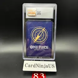 CGC GEM MINT 10 O-Nami OP06-101 R 2nd ANNIVERSARY COMPLETE GUIDE Promo ONE PIECE - Image 2