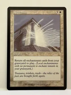 Replenish Urza's Destiny Magic The Gathering Read Description - Image 1