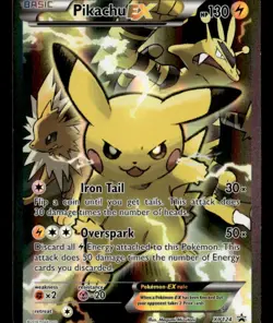 Pikachu EX - Promo Holo XY Promos XY124 HP Pokemon TCG - Image 1