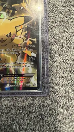 HP Pokemon Pikachu EX XY124 Black Star Promo 2016 Holo Card TCG - Image 5