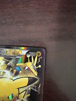 HP Pokemon Pikachu EX XY124 Black Star Promo 2016 Holo Card TCG - Image 4