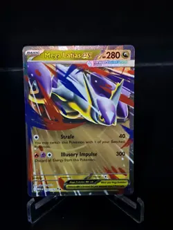 Mega Latias ex 100/132 | Mega Evolution | Double Rare Pokemon Card - Image 1