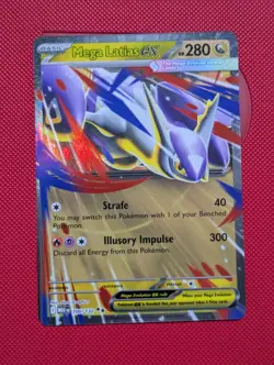 Mega Latias ex 100/132 Double Rare Holo Mega Evolution POKEMON TCG MEG EN NM - Image 1