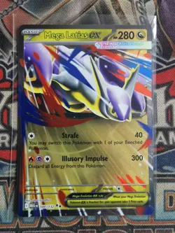 Mega Latias EX 100/132 Double Rare Mega Evolution Near Mint Pokemon - Image 1